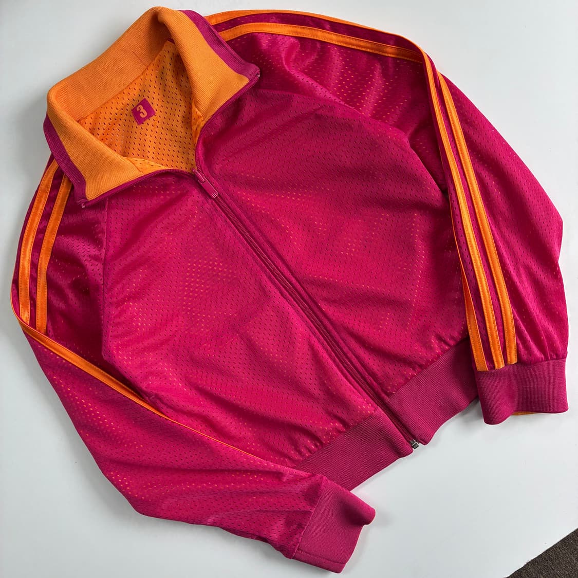 Adidas 아디디스00‘s 우먼스 마젠타 리버시블 트랙탑 자켓 상품이미지5