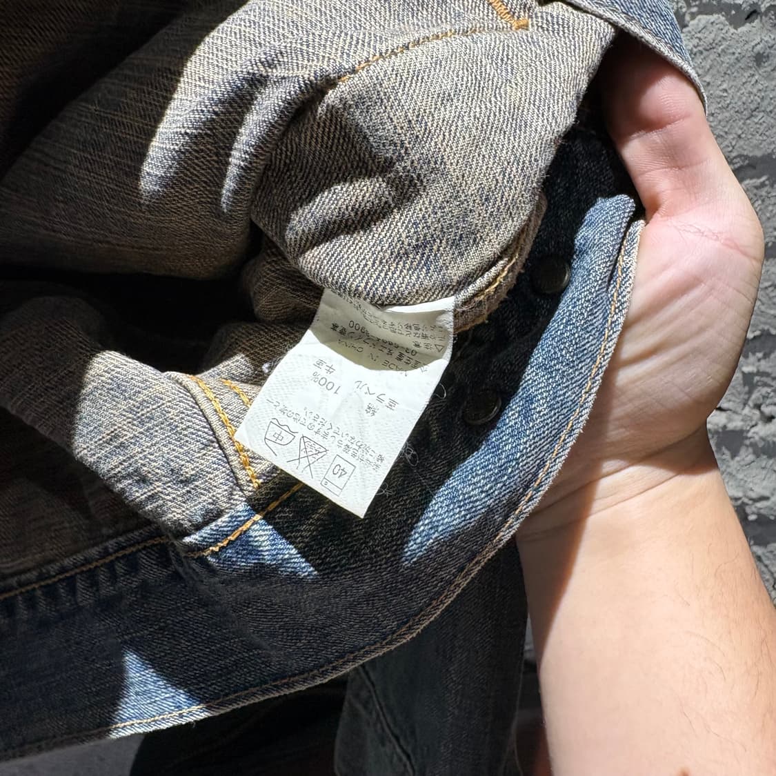 EDWIN 빈티지 데님 트러커 자켓 상품이미지6