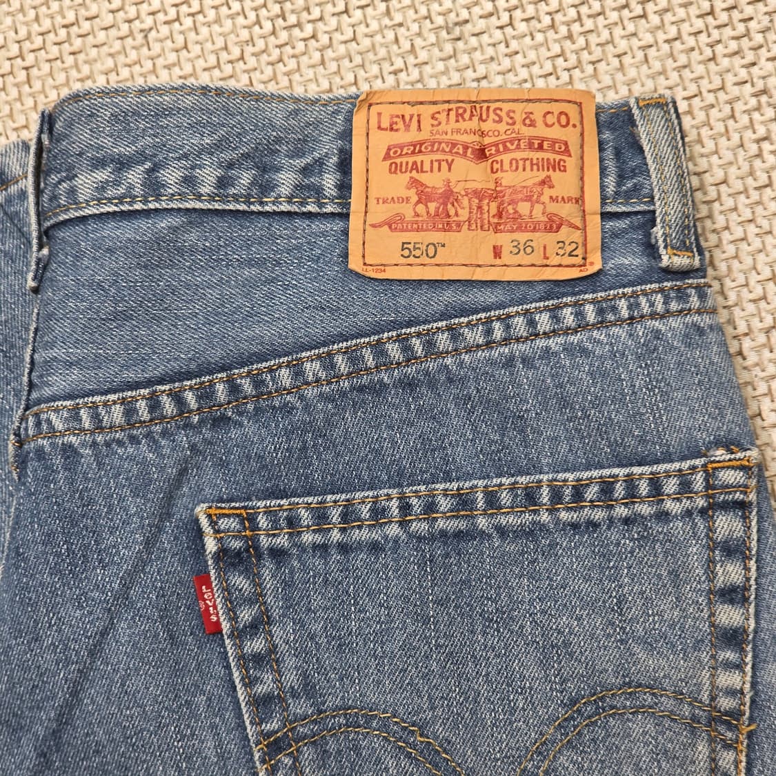 리바이스 550 릴랙스드 핏 (36X32) 상품이미지6