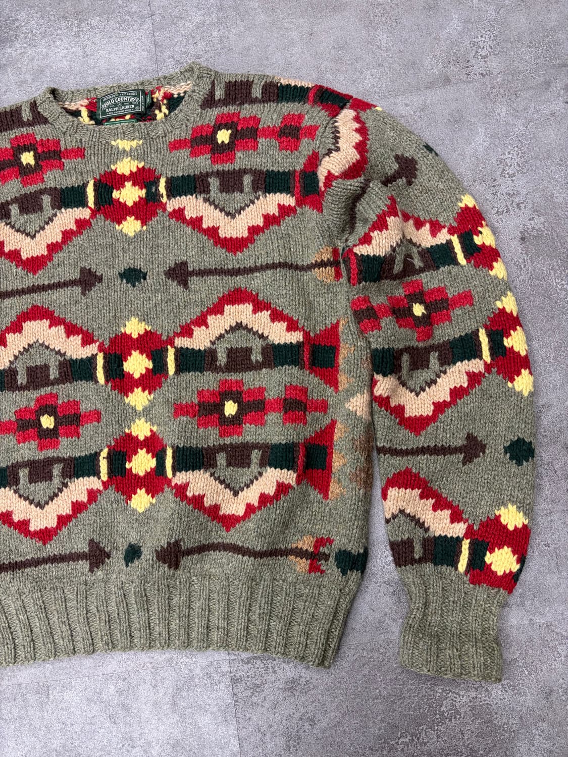 90s 폴로 컨트리 랄프로렌 스웨터 상품이미지3