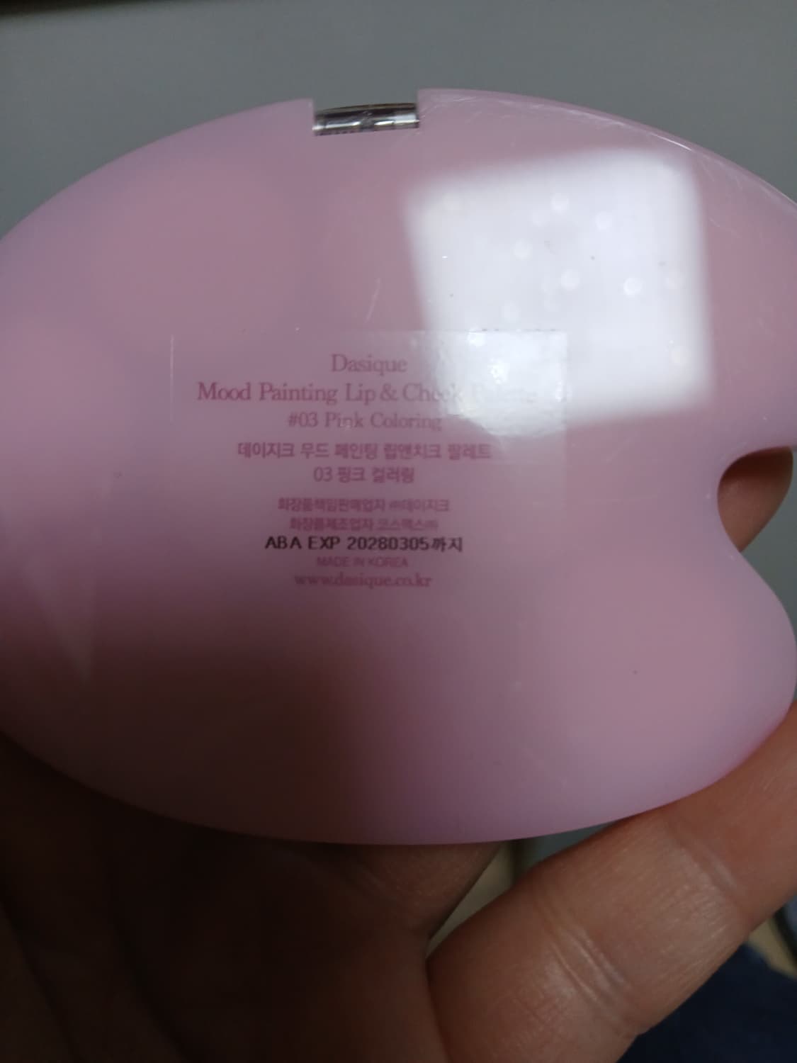 데이지크 무드 페인팅 립앤치크 팔레트 핑크 블라썸 팝니다 상품이미지2