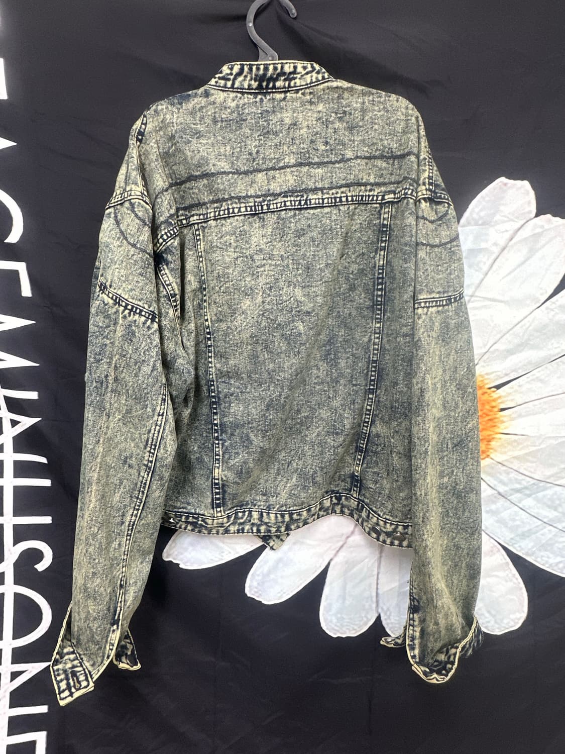 새상품급 Vintage 오버핏 워싱 청자켓2XL110 상품이미지5