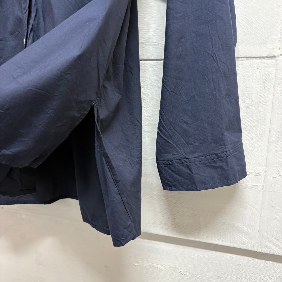 American Holic 네이비 후드 남방 자켓 (새상품) M 상품이미지3