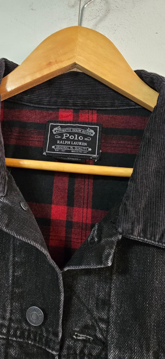 랄프로렌 폴로 데님울안감 간절기 트러커자켓(XL) 거의새것 45만원택가 상품이미지3