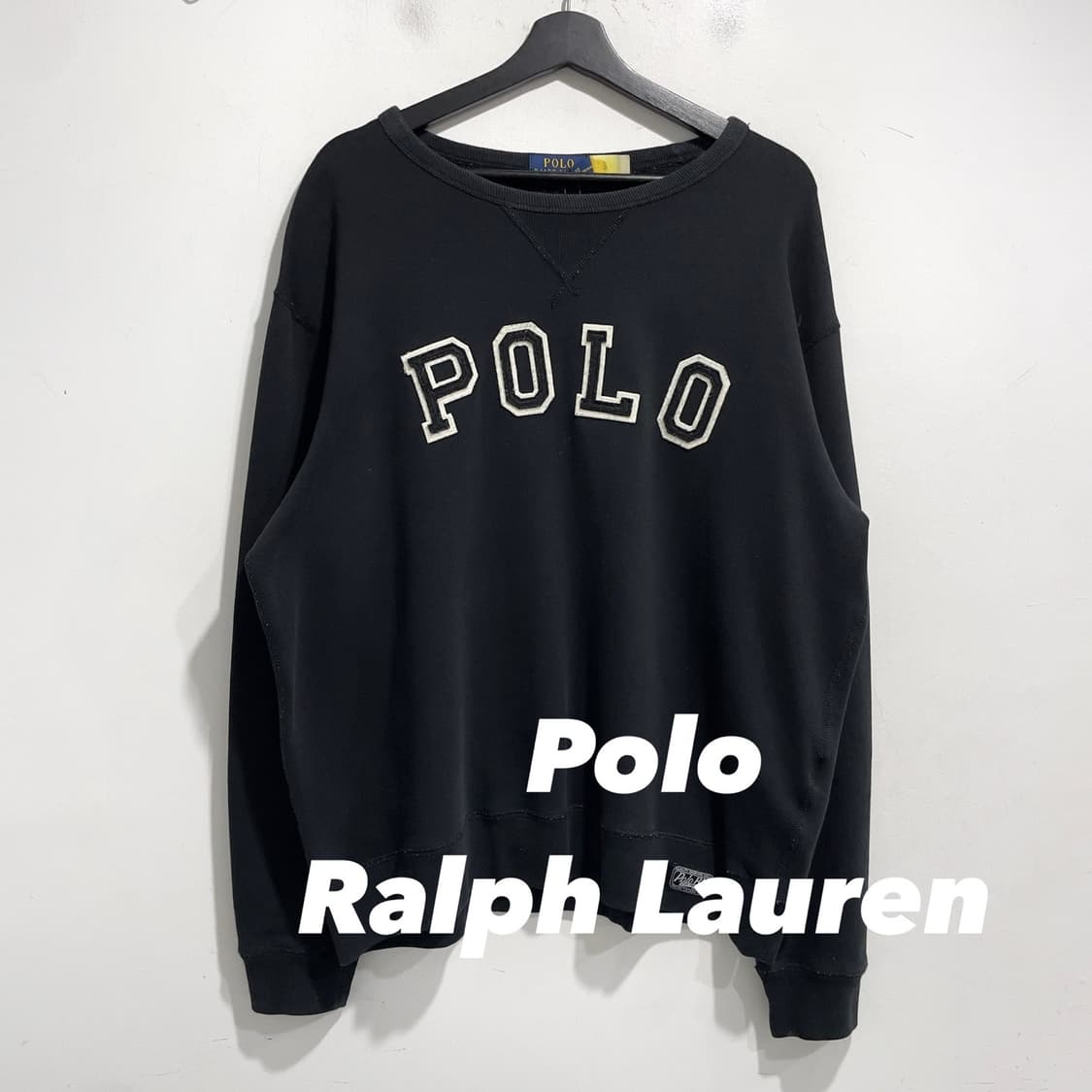 폴로 랄프로렌 자수로고 맨투맨 상품이미지1