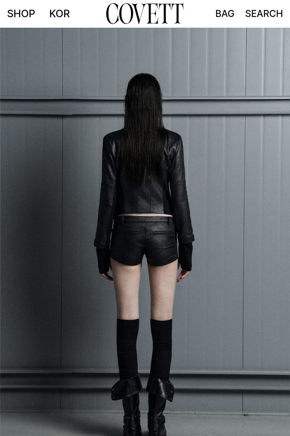 Covett 코베트 오토메틱 바이커 자켓  상품이미지3