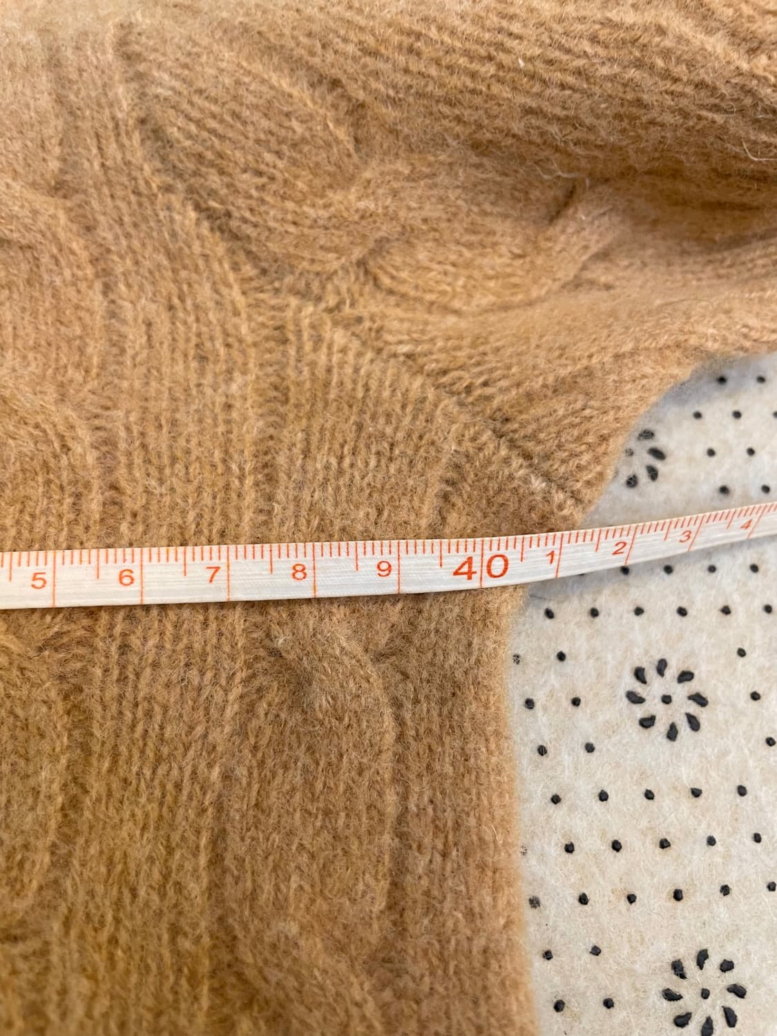 정품 폴로랄프로렌 울캐시미어 니트:) 폴로반팔니트 베이지S 상품이미지10