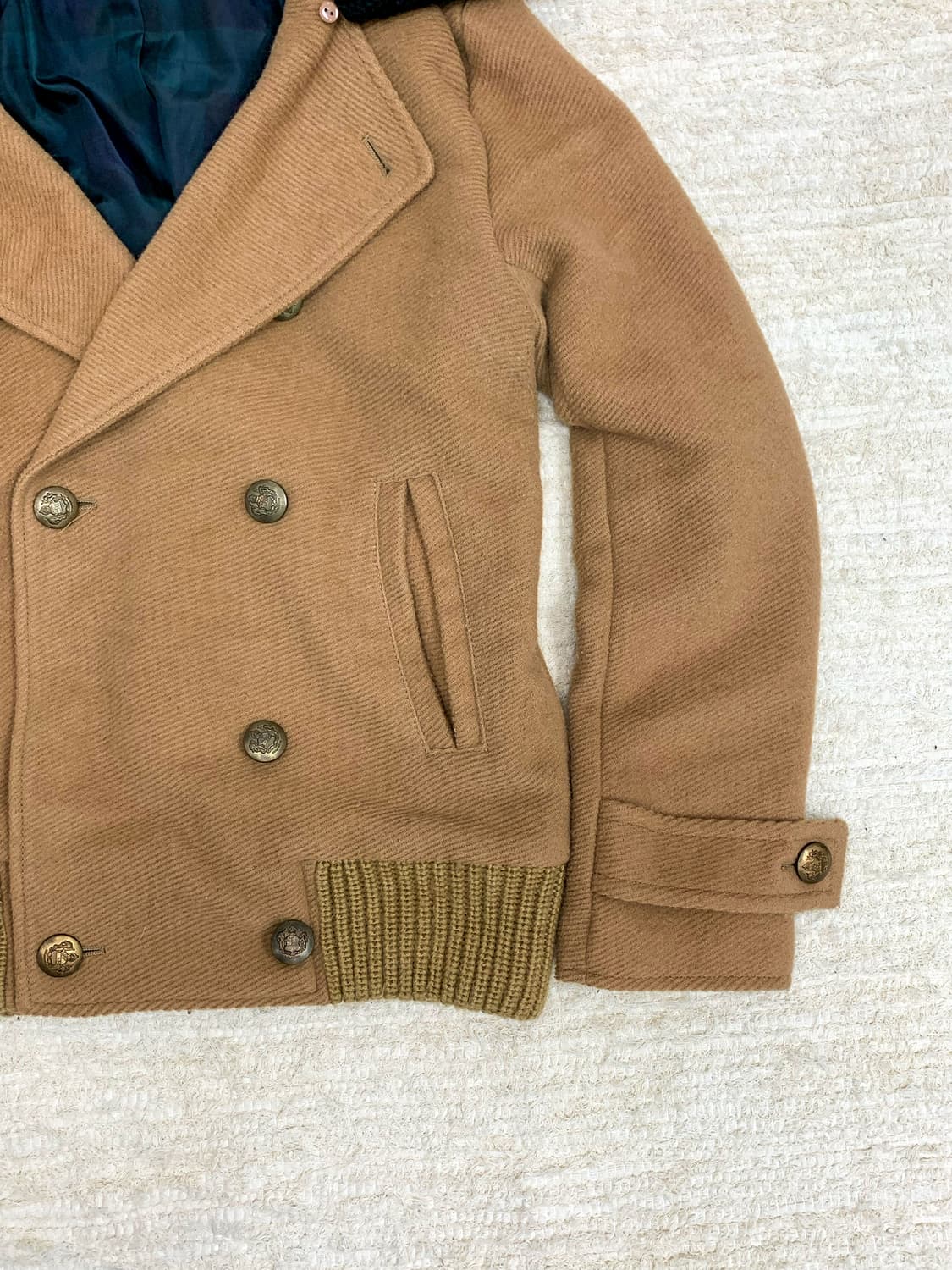 Brown Double-Button Jacket 상품이미지3