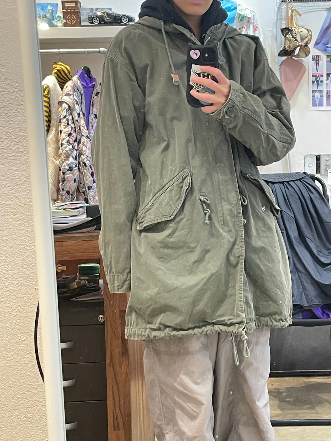 Gap 캡 피쉬테일 야상 (men s) 상품이미지9