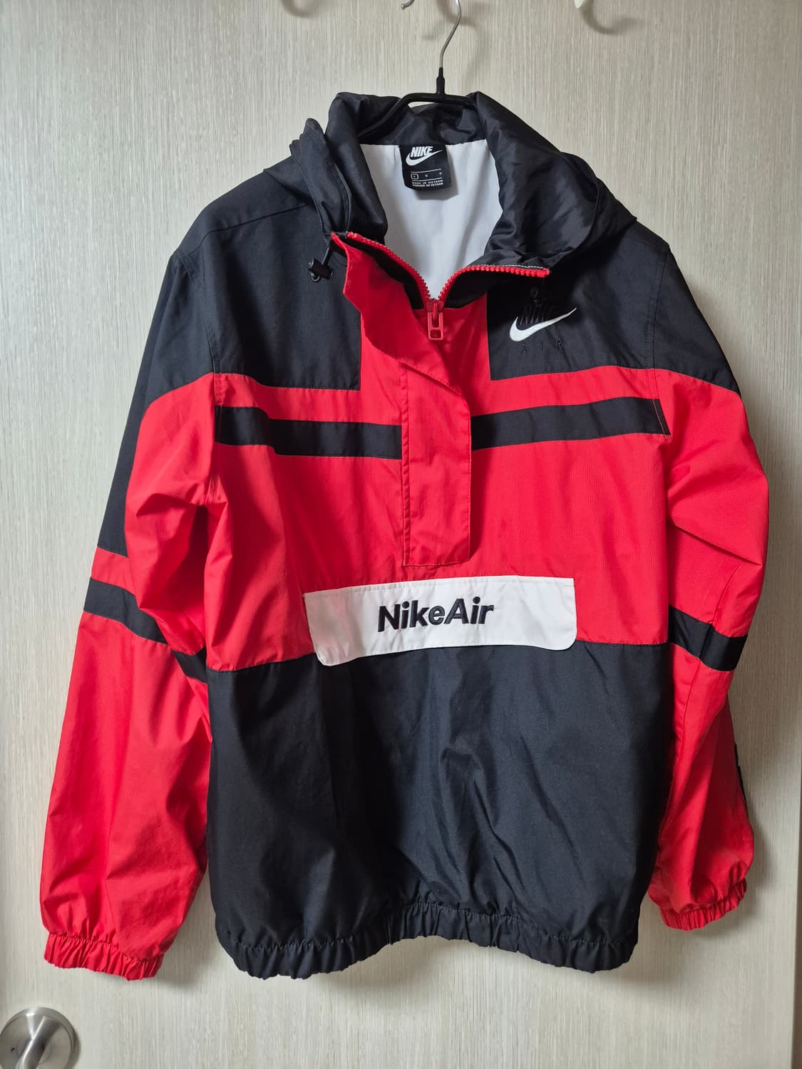 나이키 에어 우븐 아노락 후드 점퍼 라지 상품이미지2