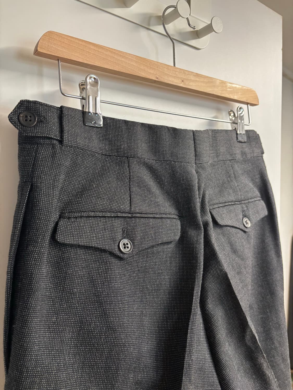 [30] RRL 버즈아이 울 헤링본 팬츠 차콜 상품이미지7