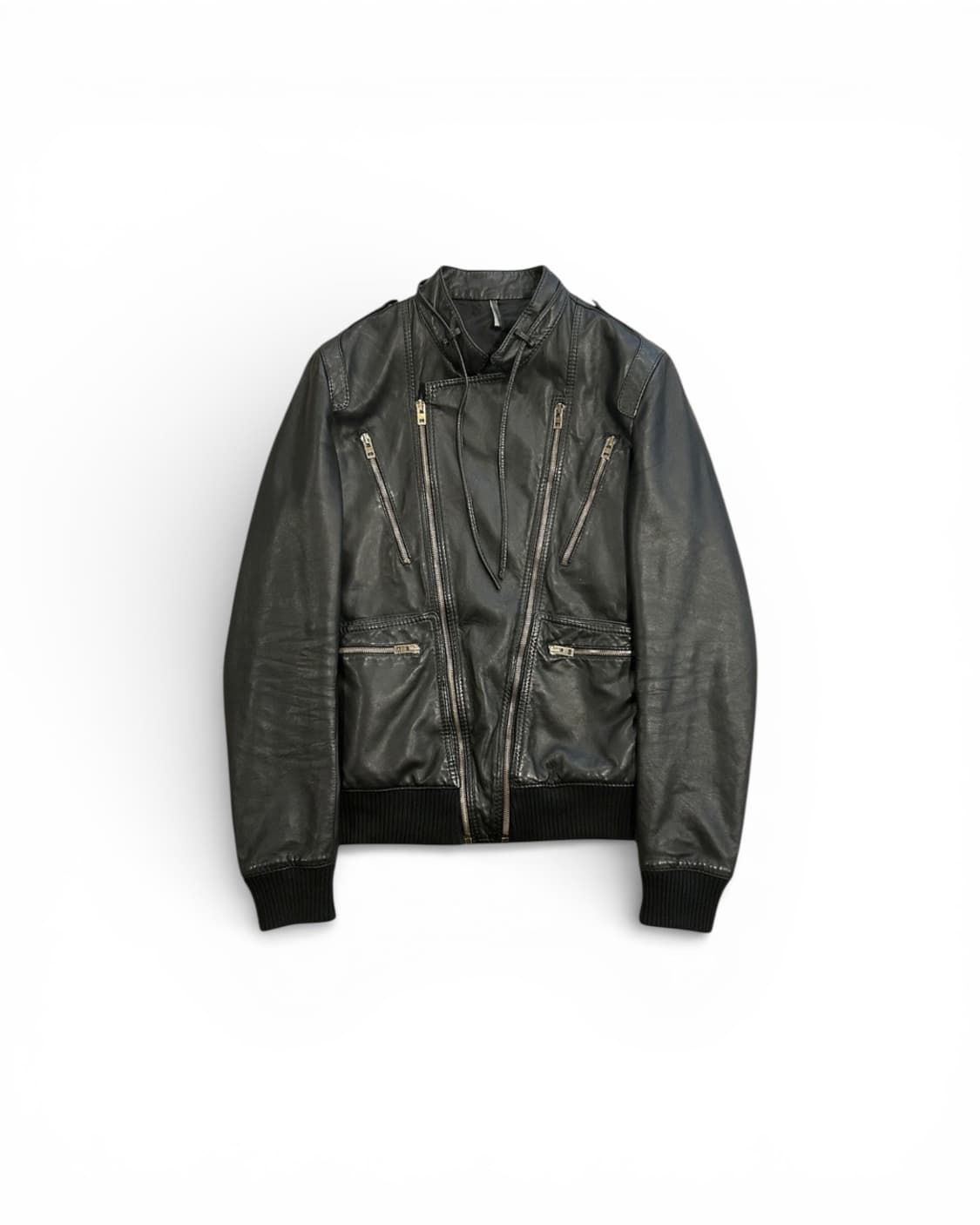 디올옴므 SS06 멀티집 램스킨 가죽 자켓 상품이미지1