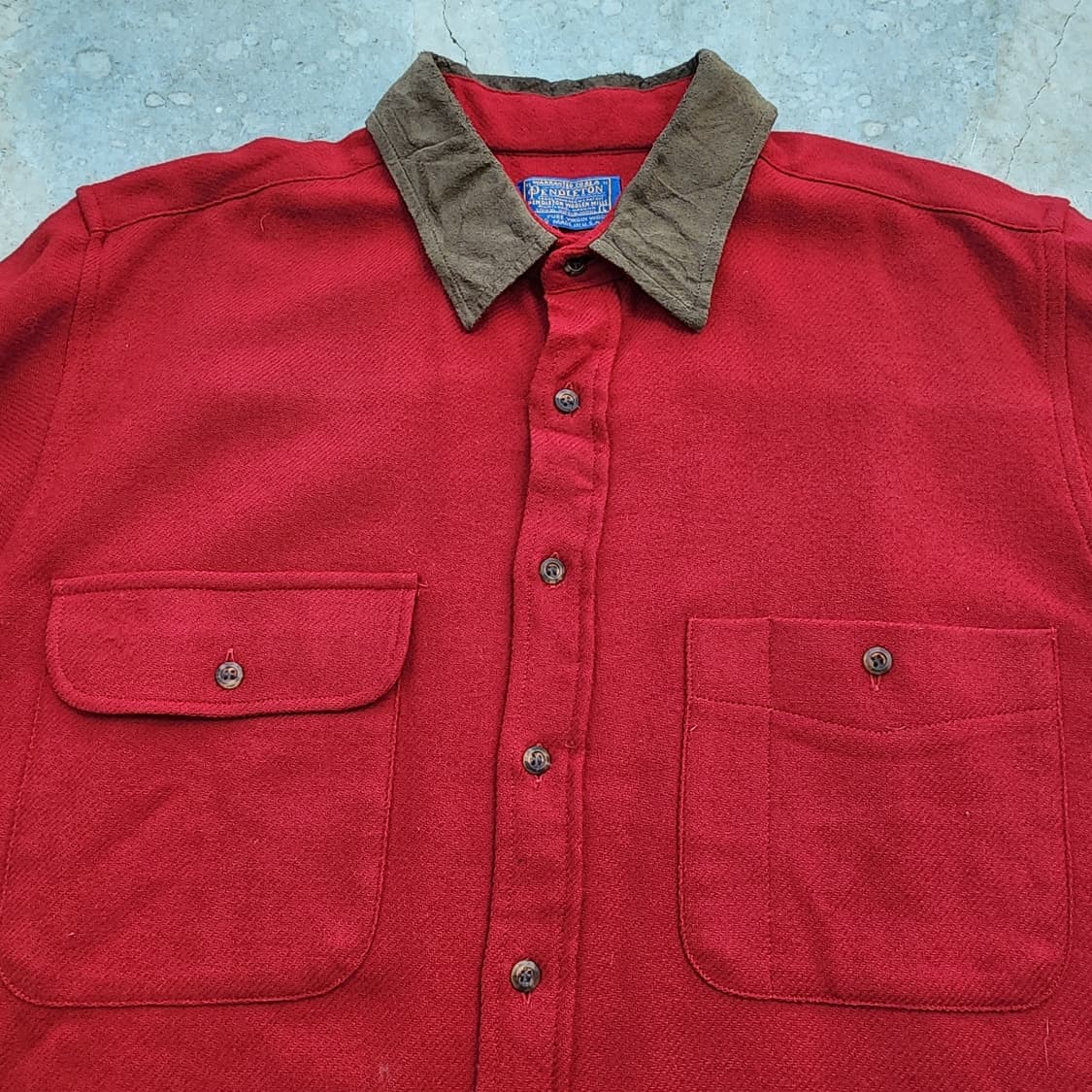 펜들턴 스웨이드 카라 럼버 셔츠 자켓 USA 상품이미지2