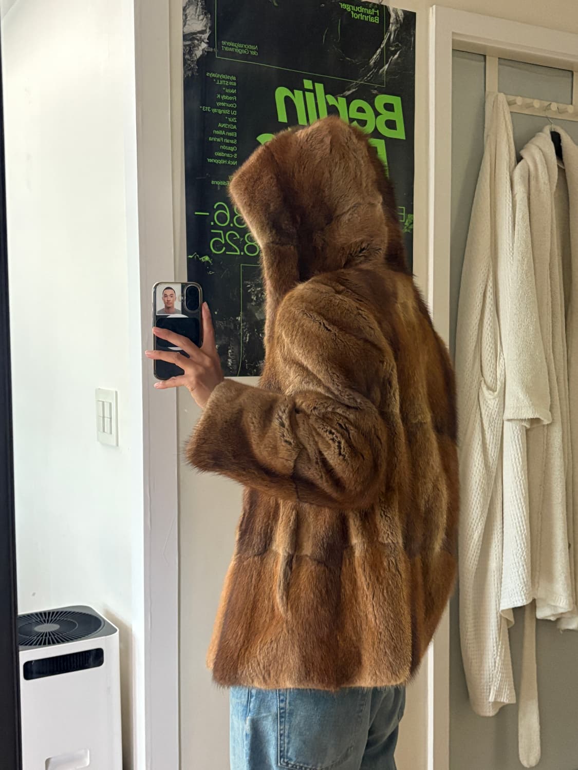 머스카렛 모피 퍼자켓 상품이미지5