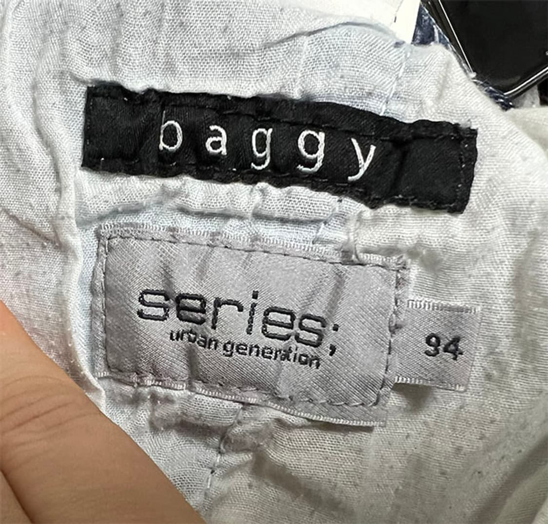 series 시리즈 남자 밴딩청바지 춘하 배기핏 스판 스키니 XXL 36 상품이미지3