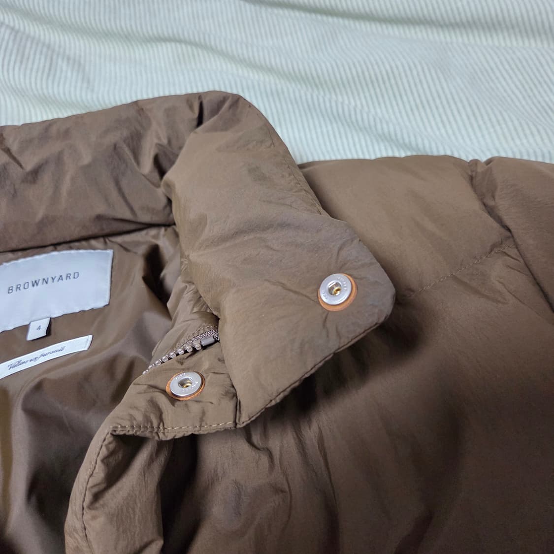 브라운야드 푸퍼 다운 모카 4(100) / 구스다운 패딩 파카 상품이미지3