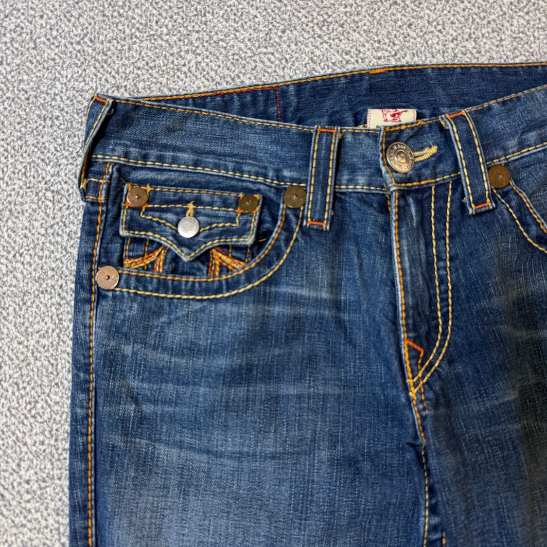 트루릴리젼 트루릴리진 레인보우 조이 데님 32/33 상품이미지5