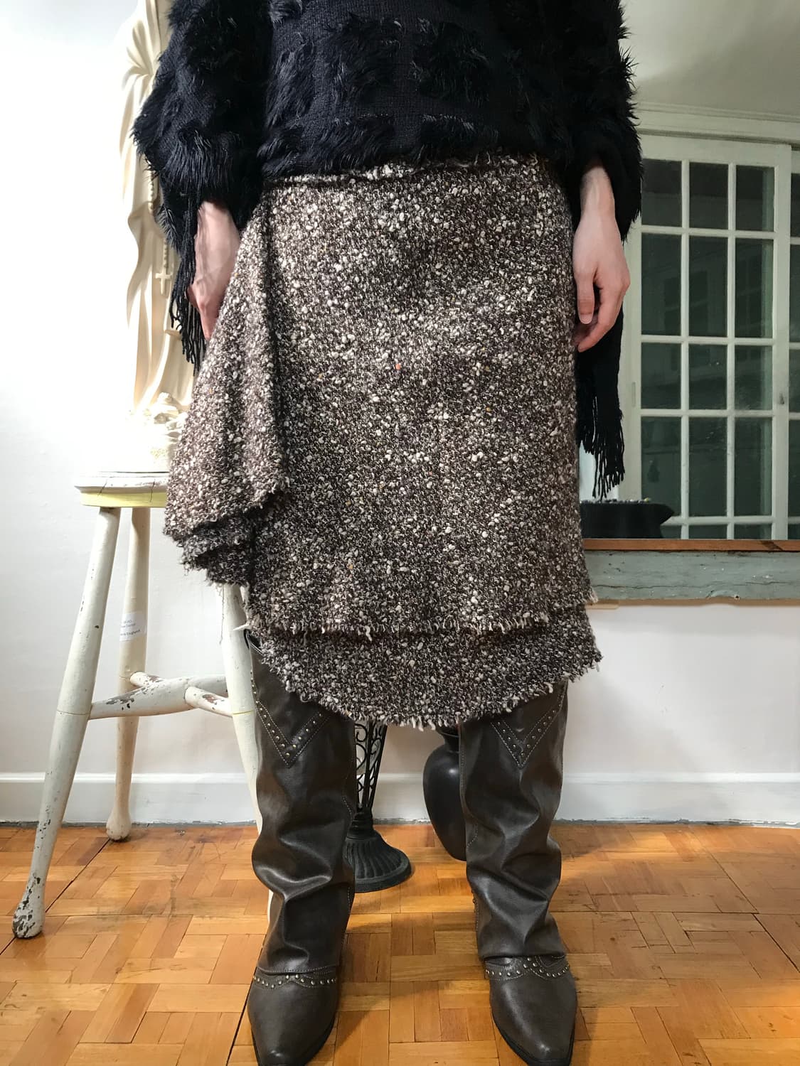  vintage wool skirt (26inch)  상품이미지1
