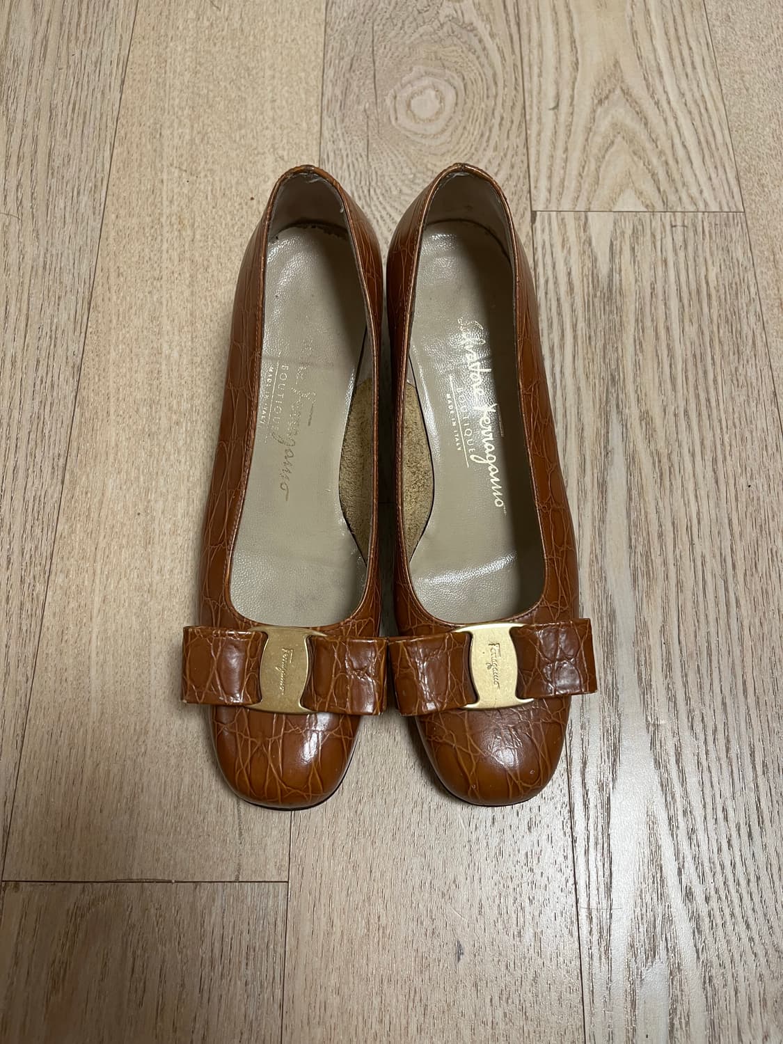 페라가모 브라운 구두 상품이미지1