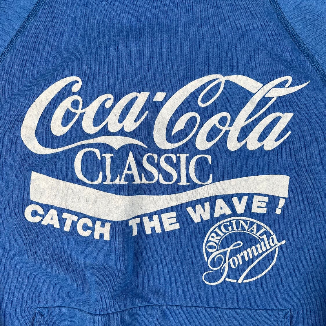 빈티지 Hanes 코카콜라 클래식 래글런 후드 상품이미지4