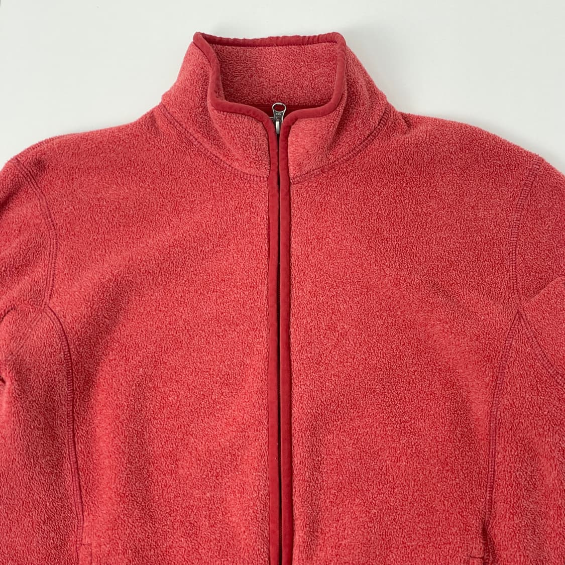 유니클로 레드 플리스 집업 자켓 M 상품이미지2