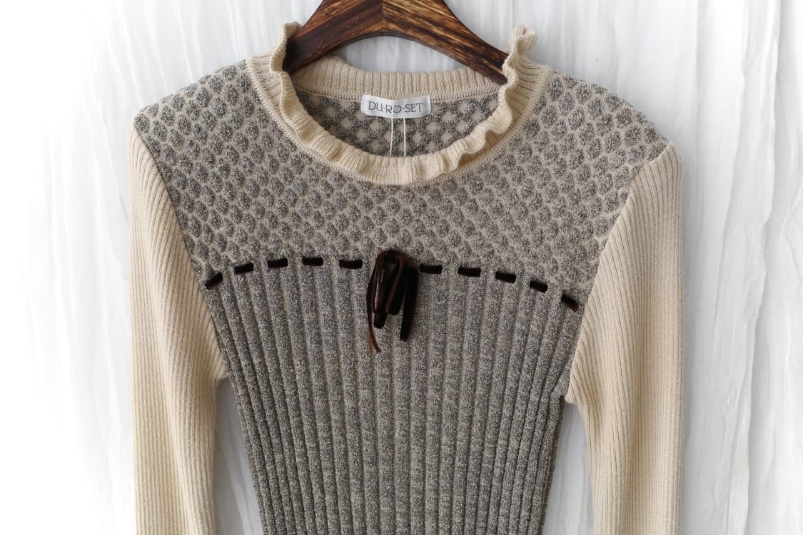 frill patch knit  상품이미지3