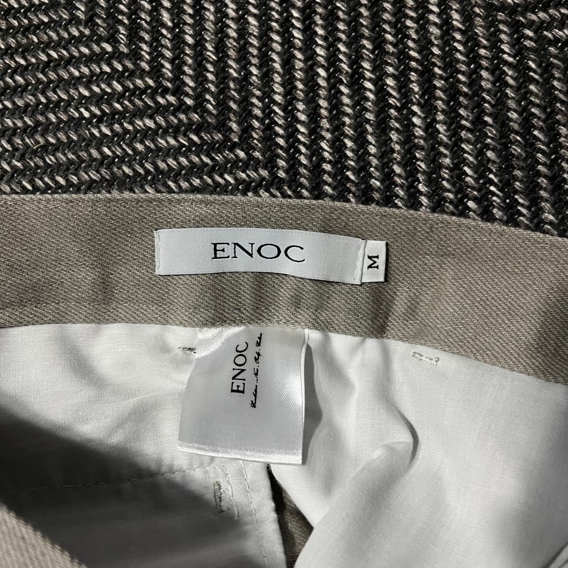 ENOC 뉴치프시크 코튼 와이드 팬츠 상품이미지4