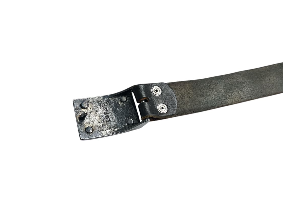 leather patch buckle belt 상품이미지7