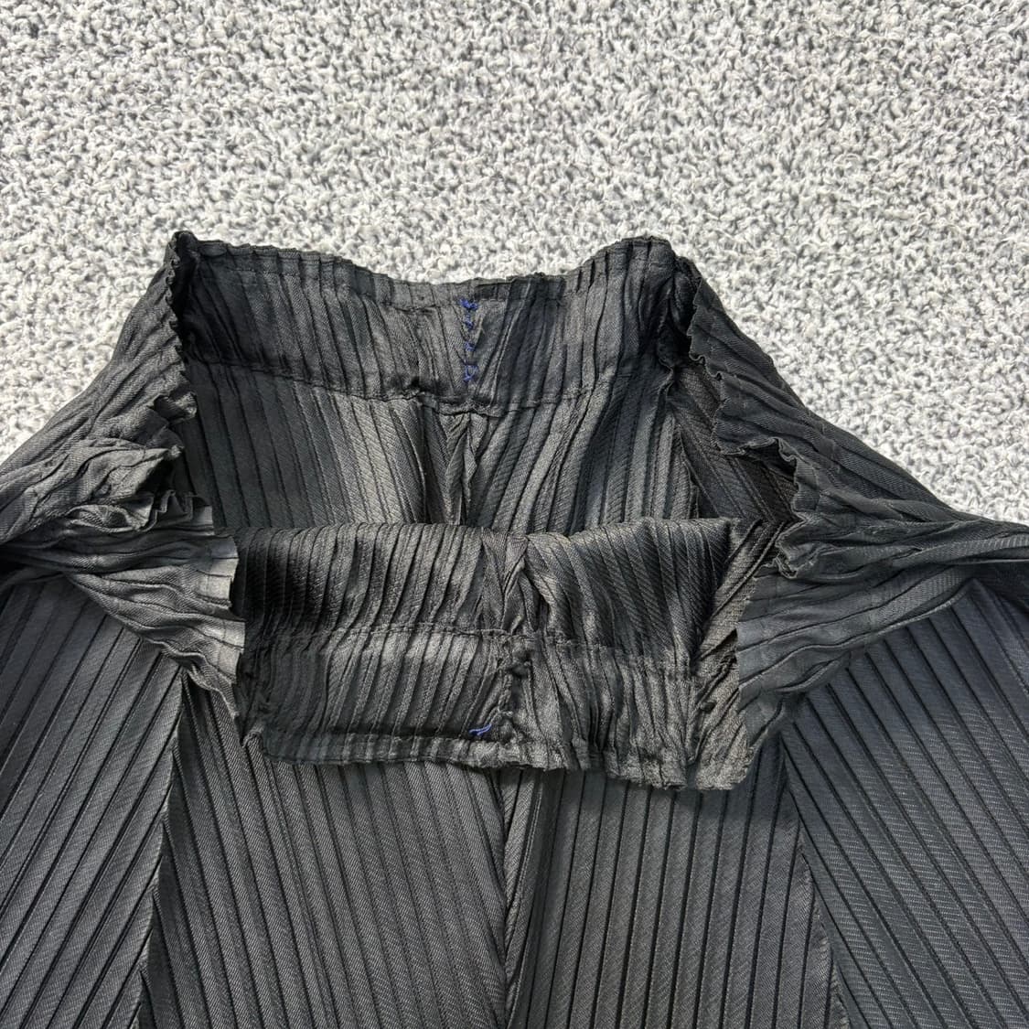 실측확인 빈티지 여성 플리츠 와이드 바지 0331J 상품이미지2