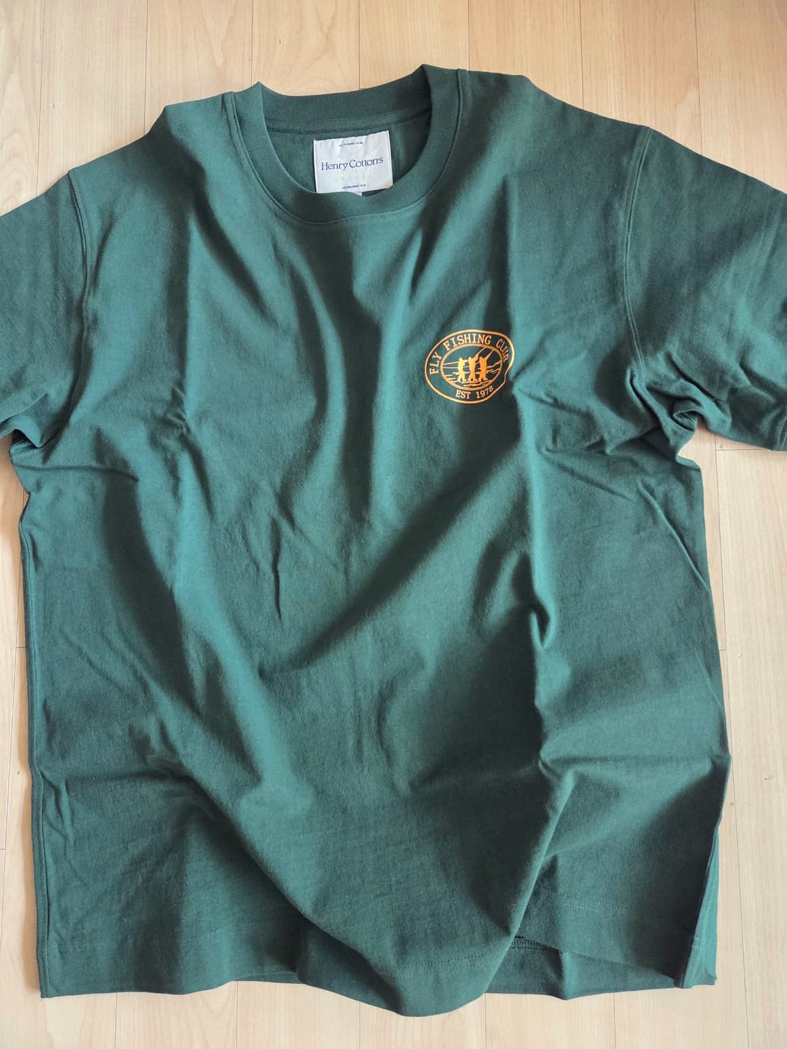 헨리코튼 FFC 반팔티셔츠 105 그린 새상품 상품이미지1