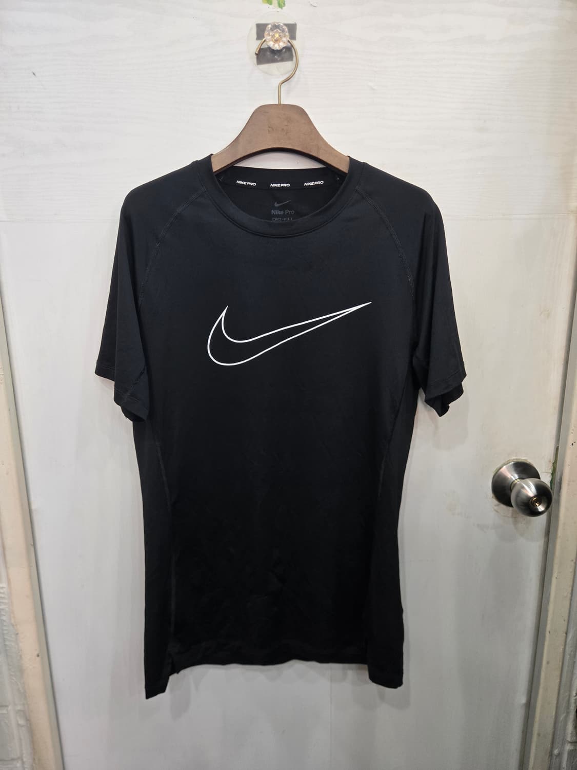 110,2XL)) NIKE pro 나이키 프로 반팔티셔츠 ! 달리붙는핏 상품이미지2