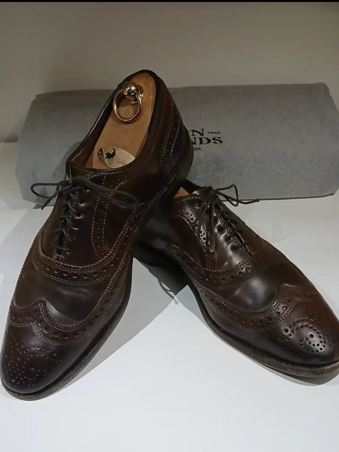 [판매]Allen Edmonds 알렌 에드먼즈 캠브리지 쉘코도반 윙팁 9 상품이미지10