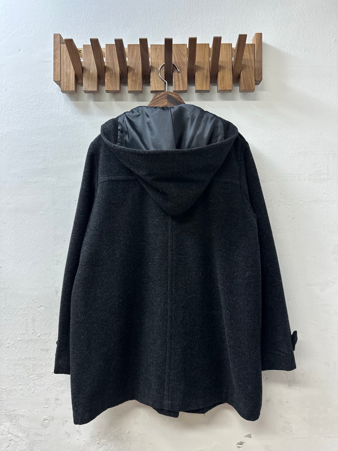 일본빈티지 MAJESTIC LEGON 울 더플 후드 코트 상품이미지3