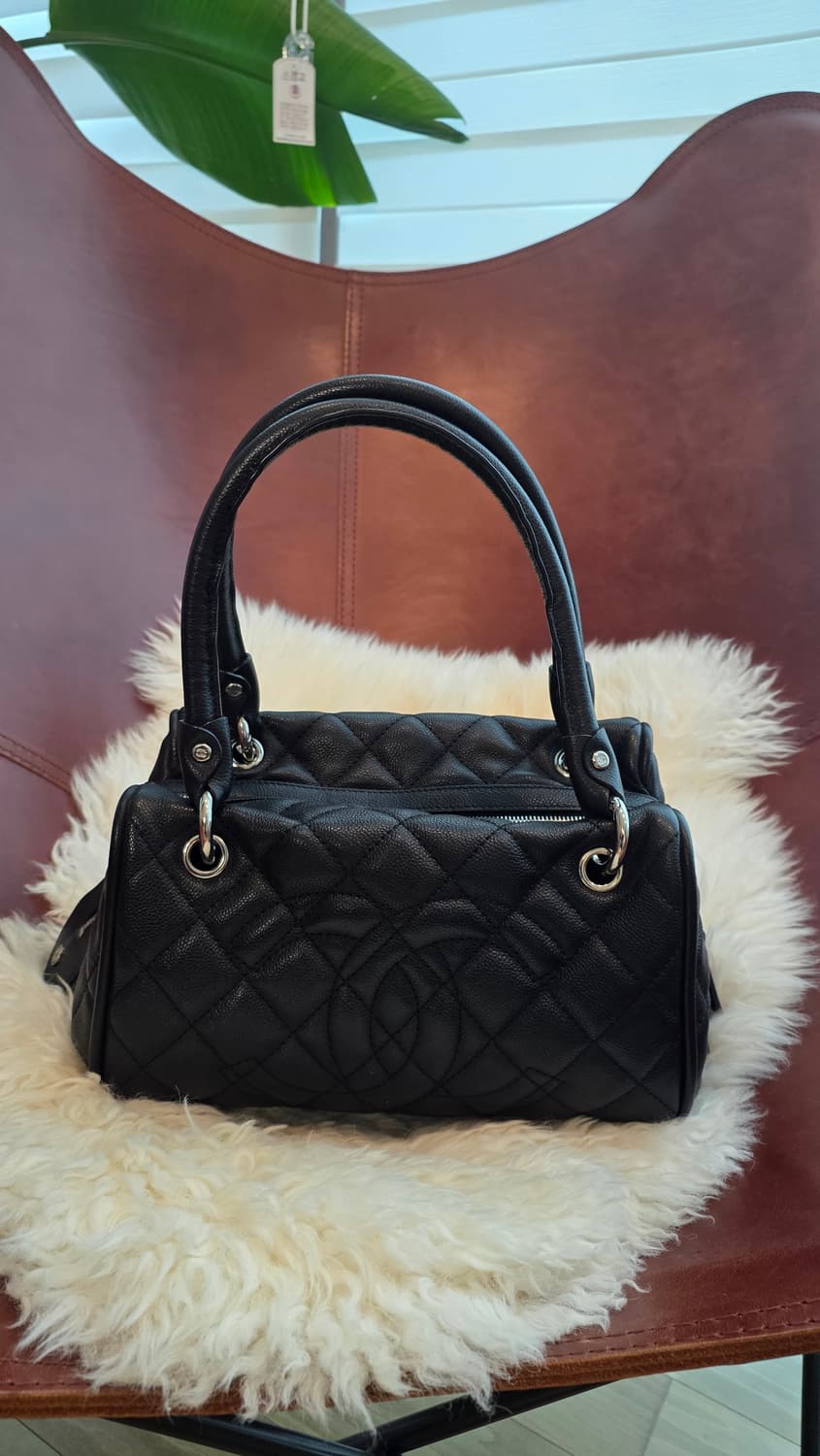 (미사용 새상품) 샤넬 타임리스 CC 캐비어 보스턴백 상품이미지1