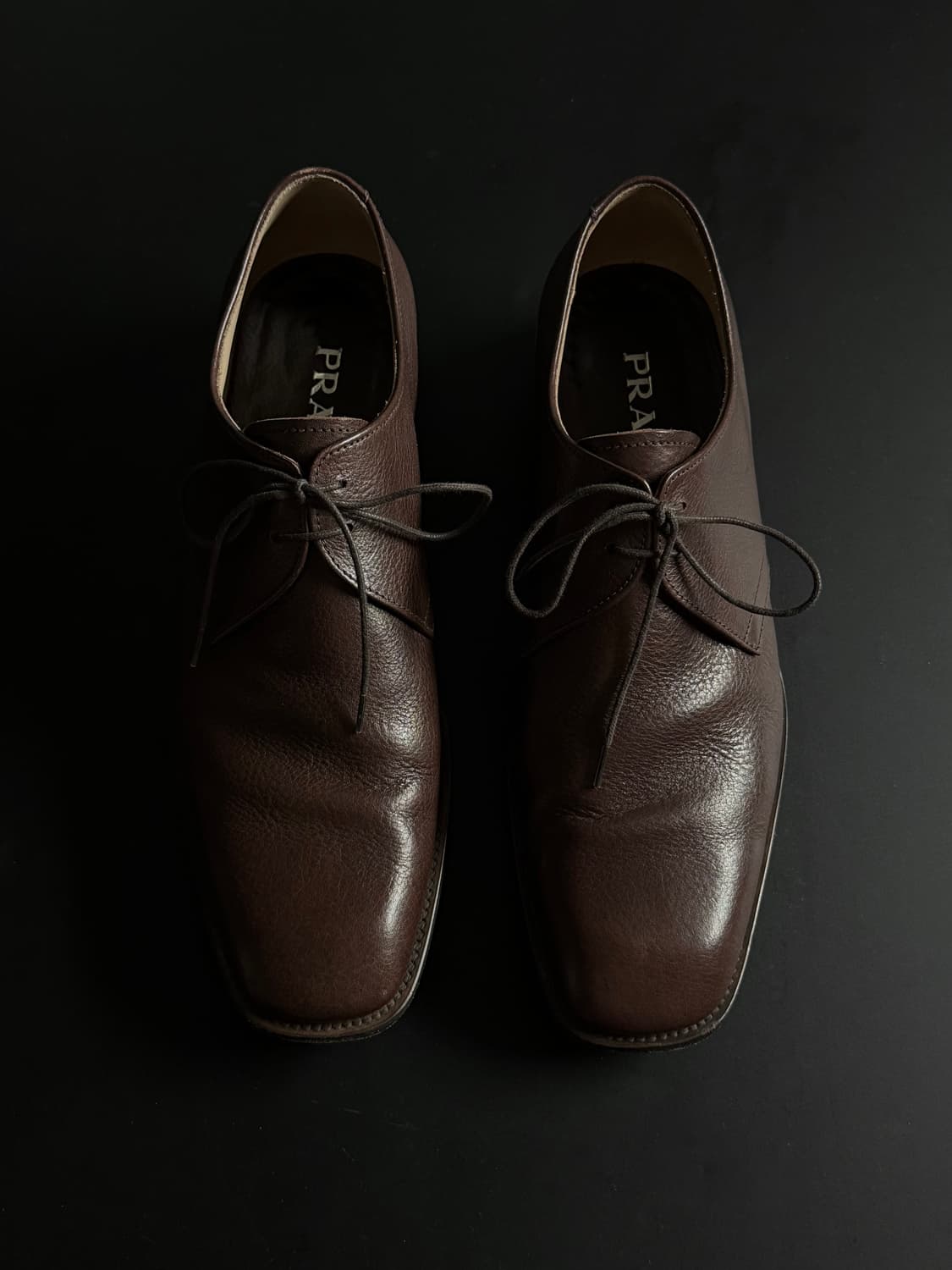 프라다 스퀘어 더비슈즈 285 상품이미지3