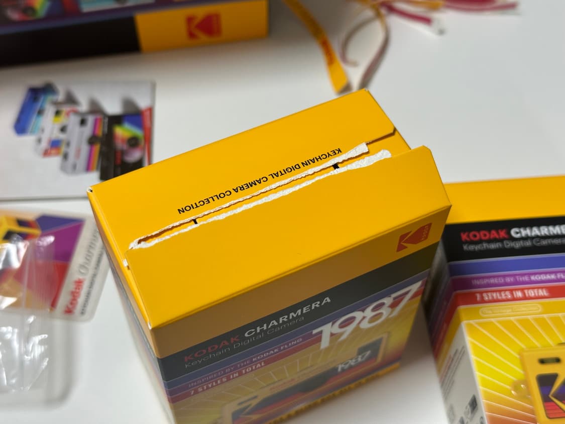 코닥 차메라 키링 (블랙 버전) 상품이미지2