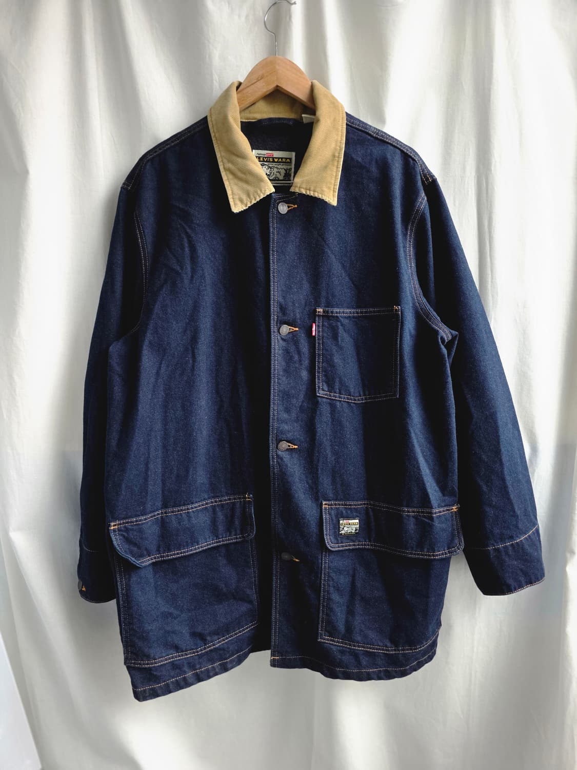 리바이스 데님 초어 코트 M 상품이미지1