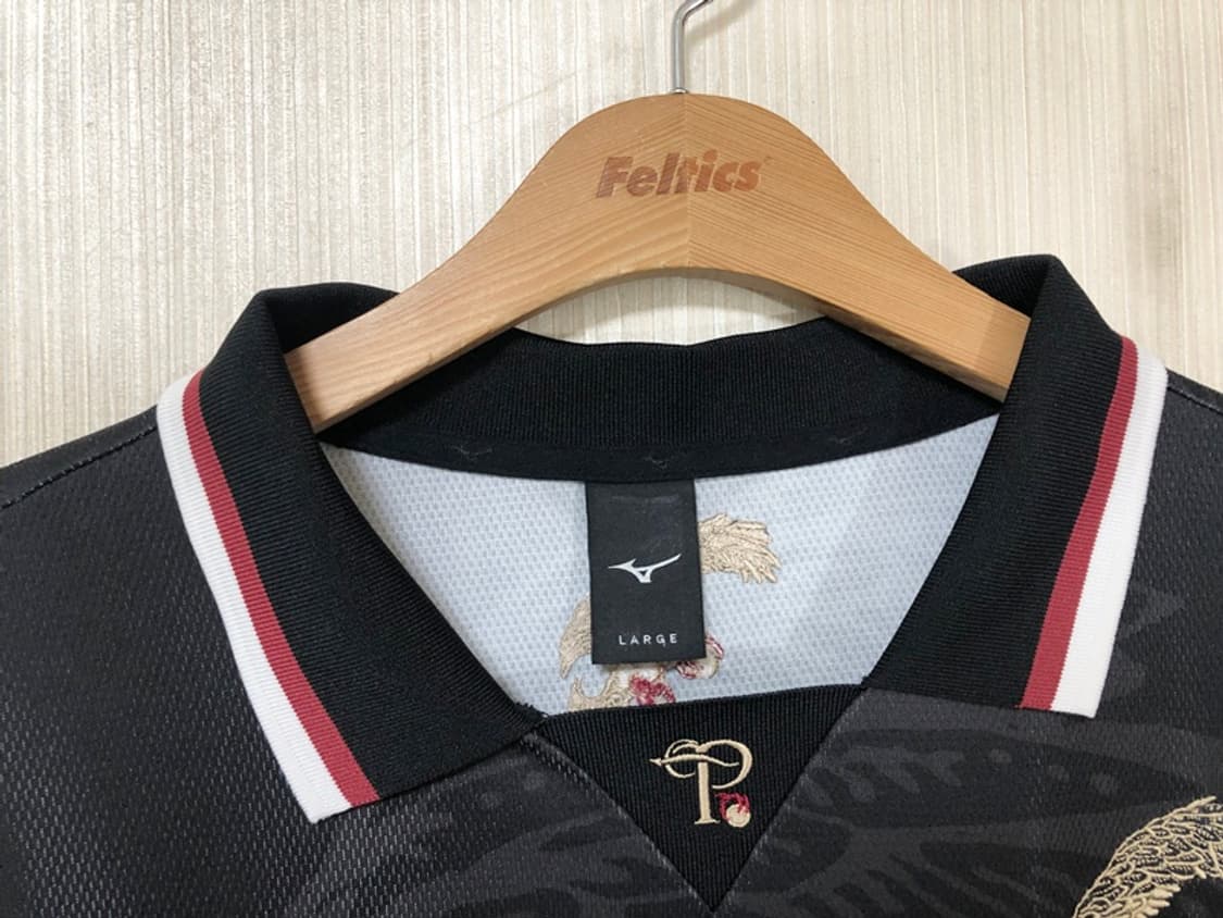 미즈노X오버더피치 콜라보 모렐리아 40주년기념 풋볼져지 L 상품이미지4