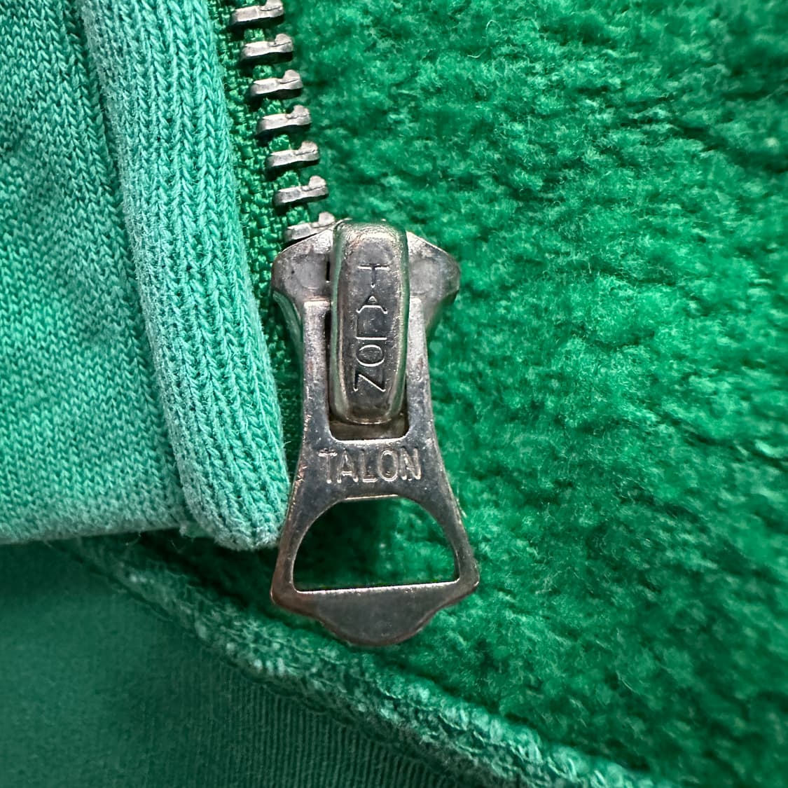 폴로 랄프 로렌 빈티지 워싱 그린 후드집업 M (TALON 지퍼) 상품이미지6