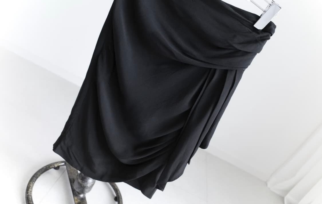 Silk drape skirt  상품이미지7