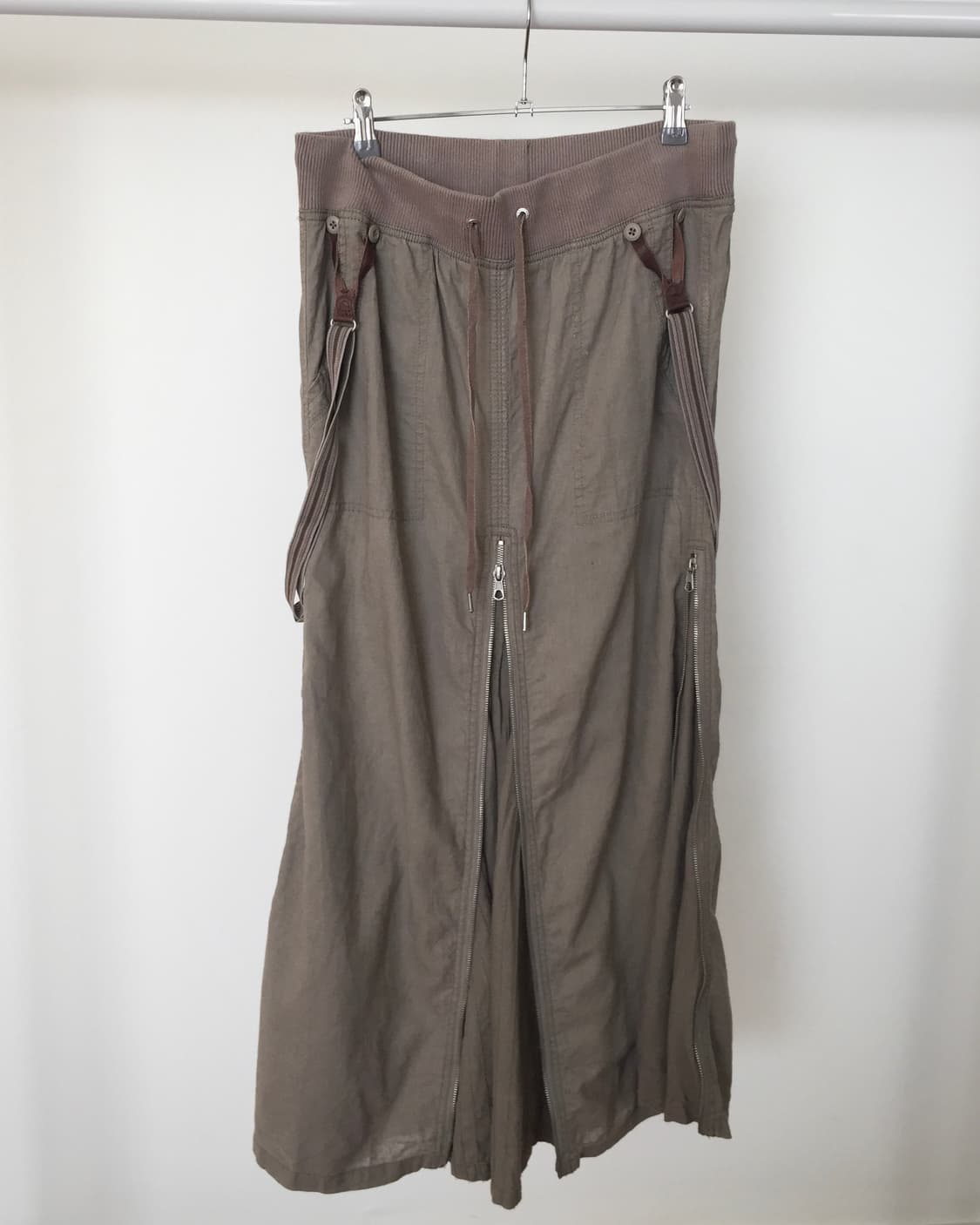 Rare* G.O.A 고아 suspender Zipper skirt 상품이미지4