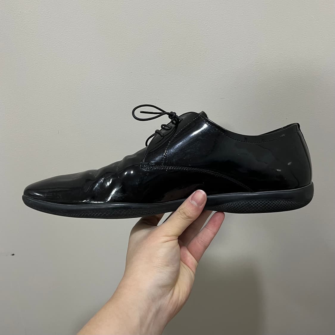 Prada Sports Patent Derby Shoes 상품이미지3
