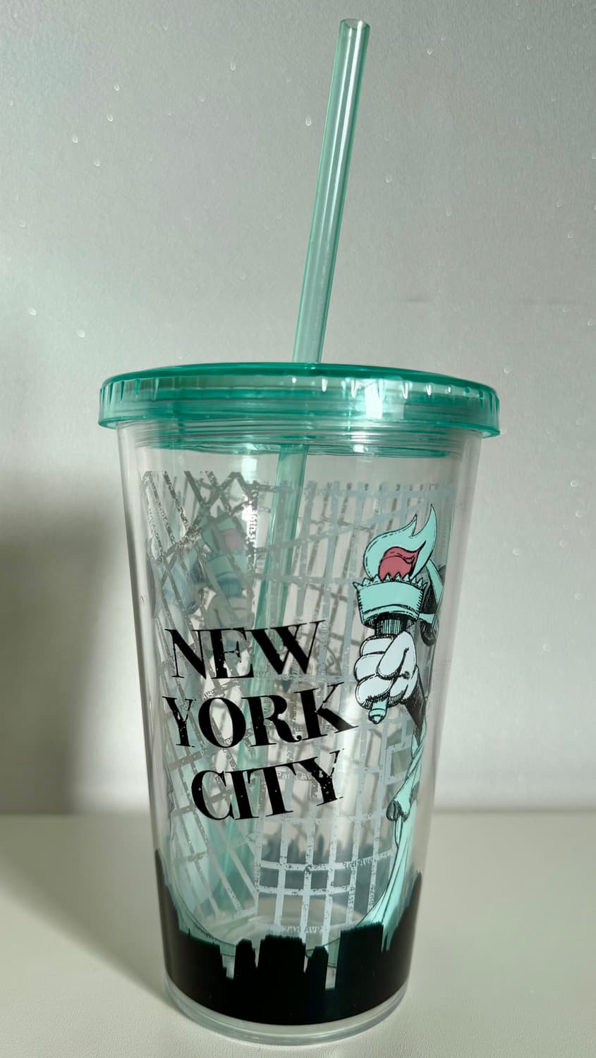 [미사용] 디즈니 Disney 미키마우스 뉴욕 자유의 여신상 콜드컵 상품이미지2