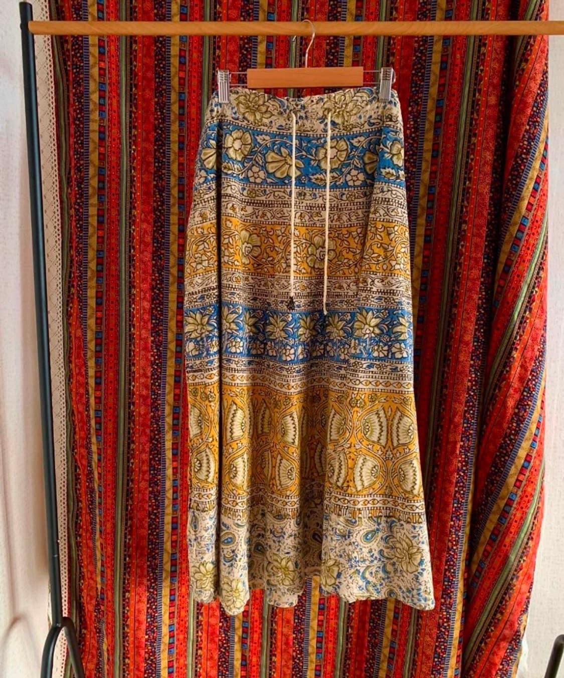 에스닉, 히피 무드 롱스커트 상품이미지1