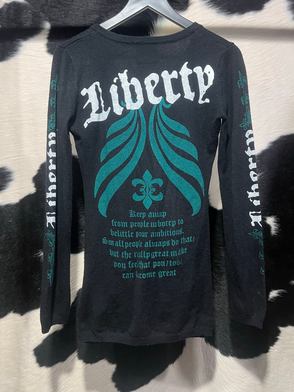 펑크 레터링 롱슬리브 상품이미지8