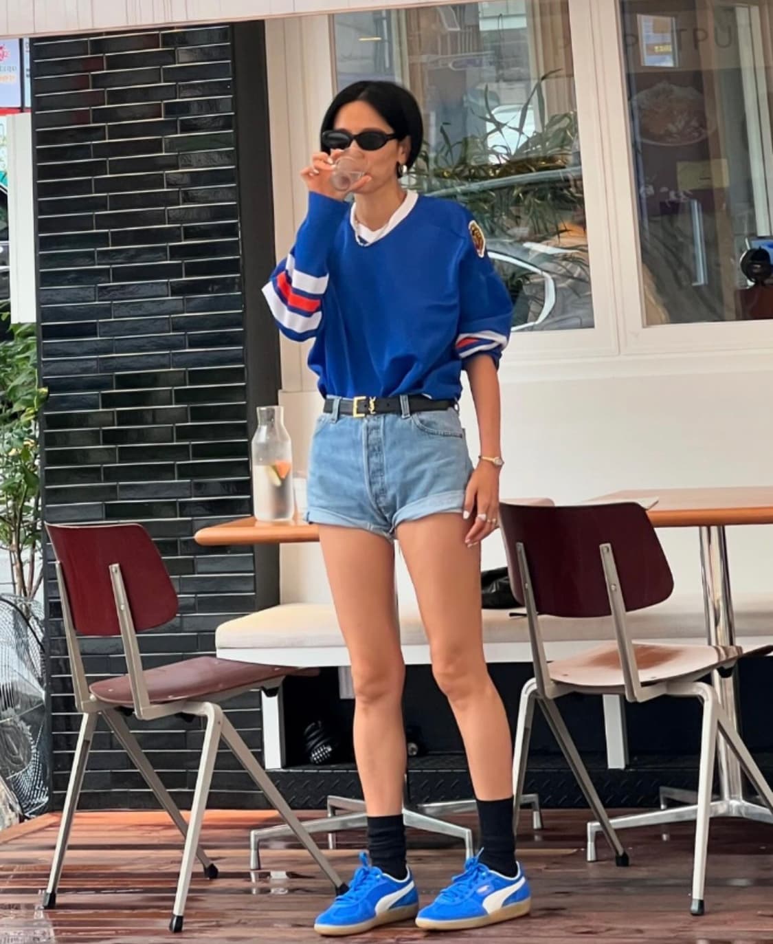 생로랑 모노그램 벨트(3cm, 80사이즈) 상품이미지7