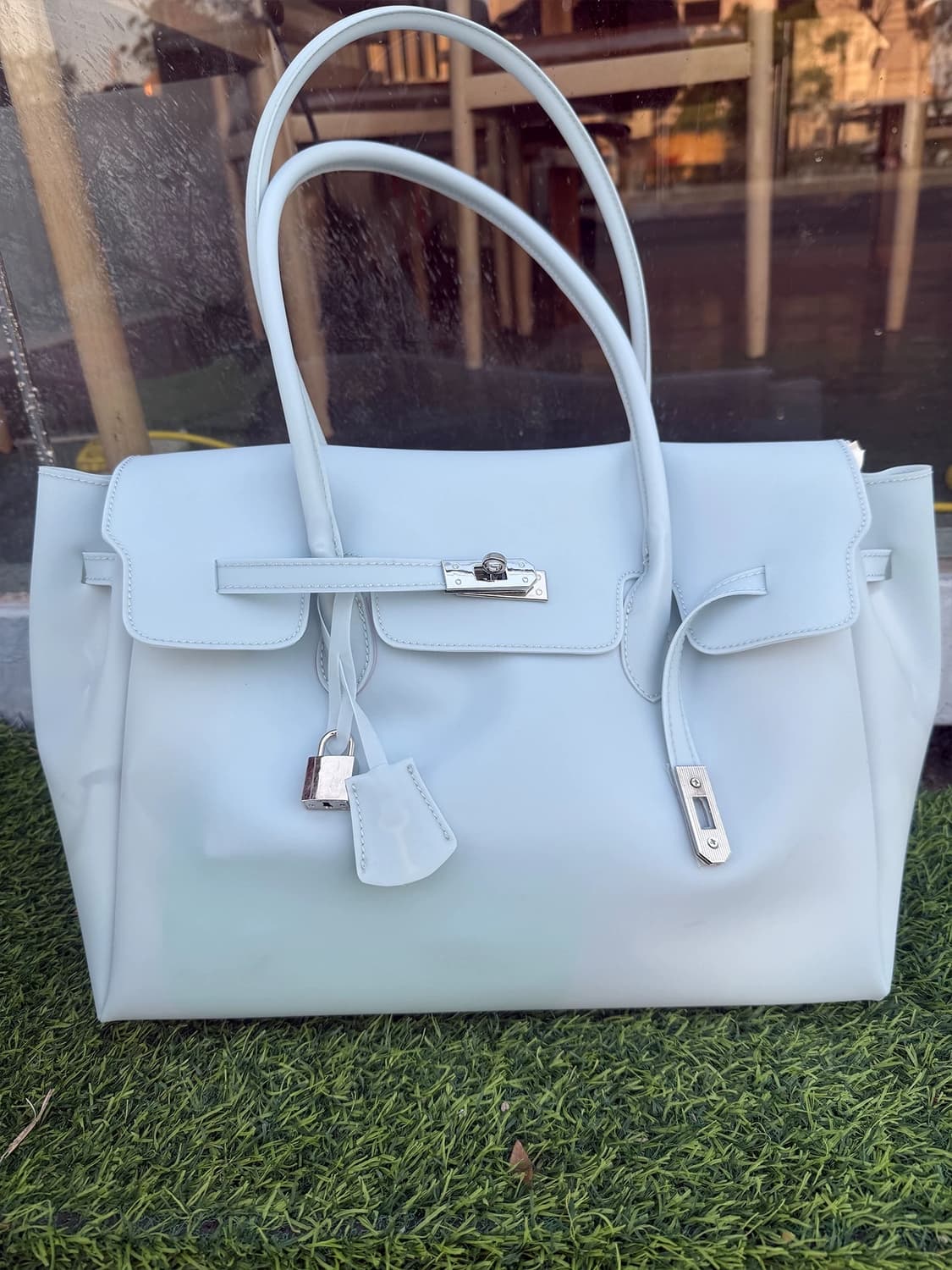 키키 젤리 버킨 그레이블루 상품이미지1