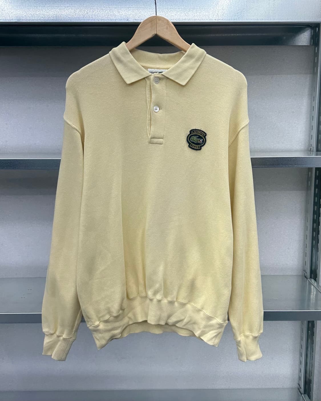 (L)90'S 라코스테 니트면 맨투맨-M1621 상품이미지1