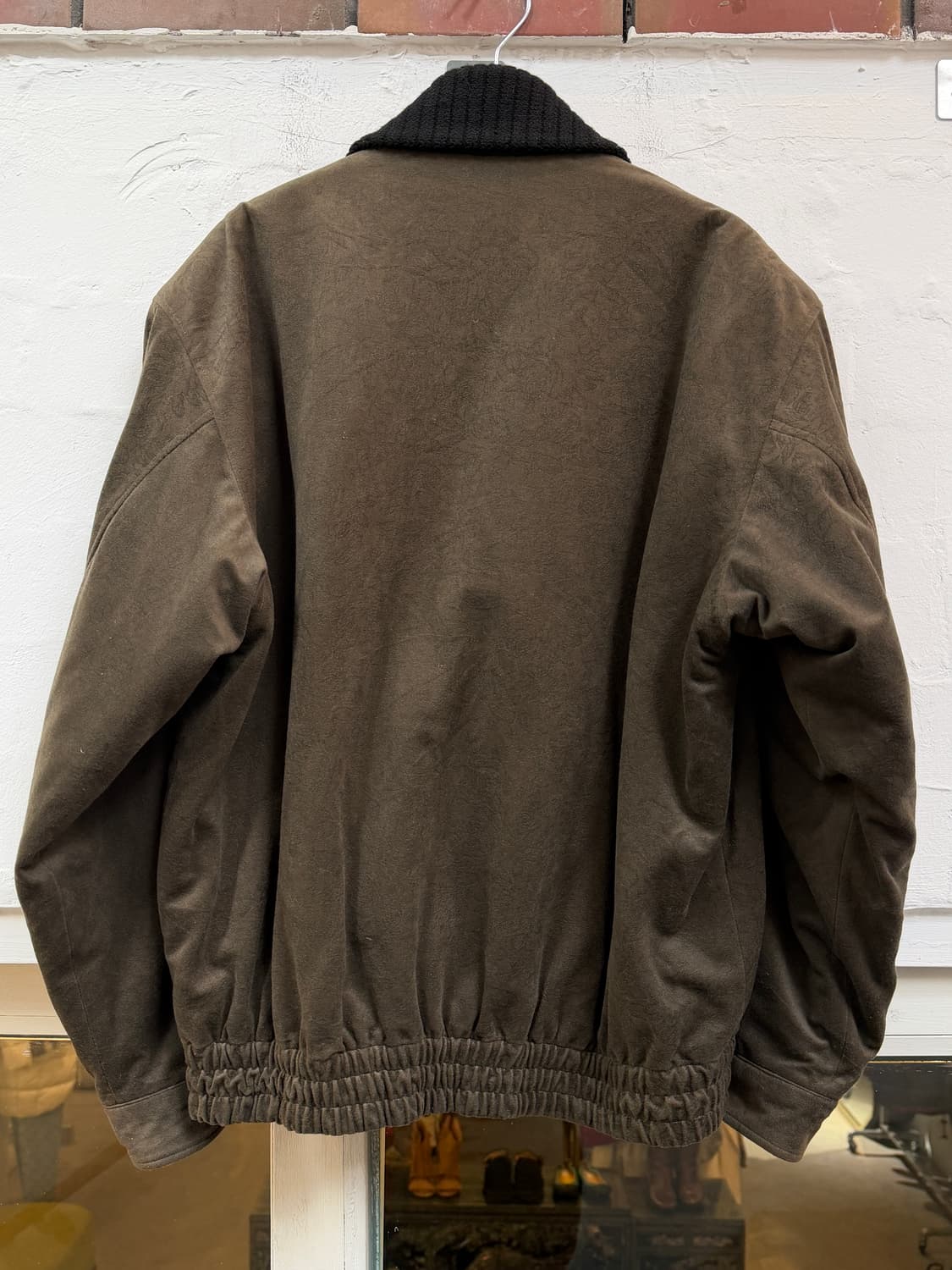 Altnian uomo 빈티지 비건스웨이드 봄버자켓 M 상품이미지10