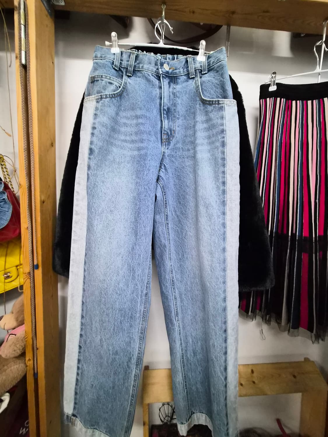 질스튜어트 에코밍크퍼 자켓. sickos 빈티지데님 상품이미지7